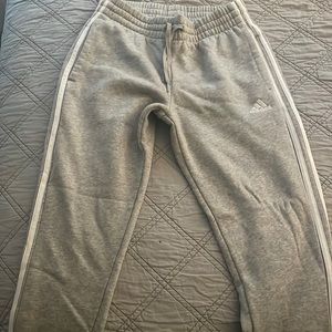 Adidas joggers. Gray Small